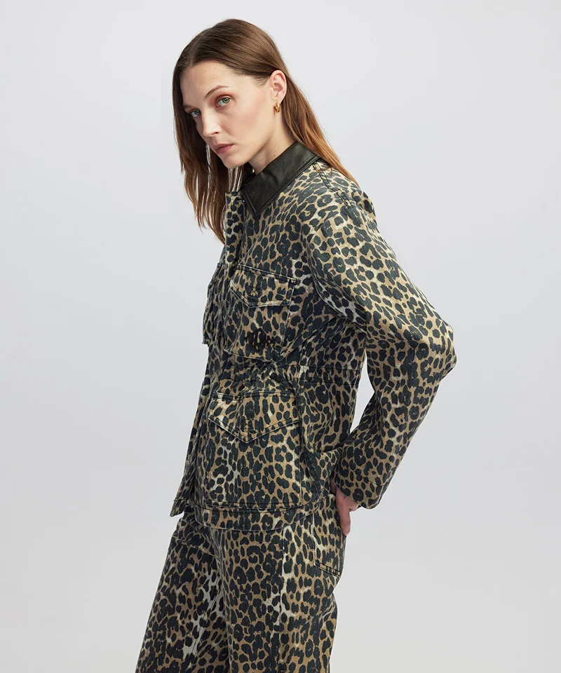 Ipekyol  Leopard Print Coat for Women | Best Price UAE
